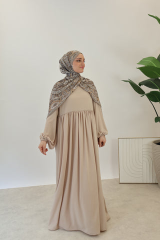 MINA ABAYA BEIGE