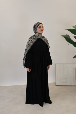 MINA ABAYA BLACK