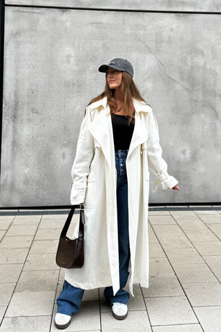 TRENCHCOUT WHITE