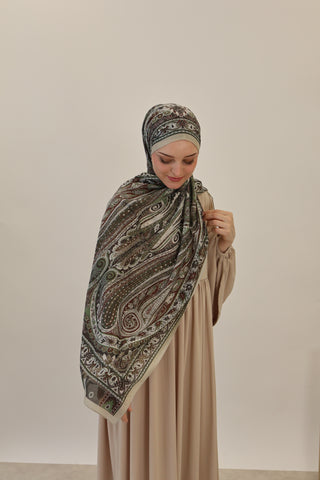 LIVA SCARF grün 24