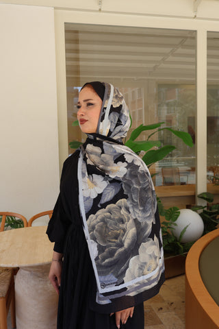 Bambu Scarf Schwarz 73