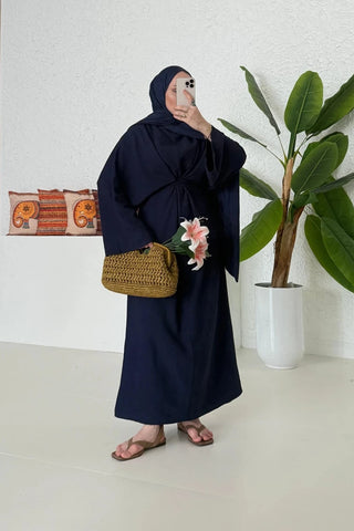 Rose Kleid Blau