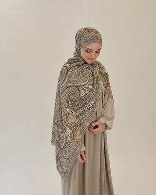 Sc Scarf Beige Töne 21