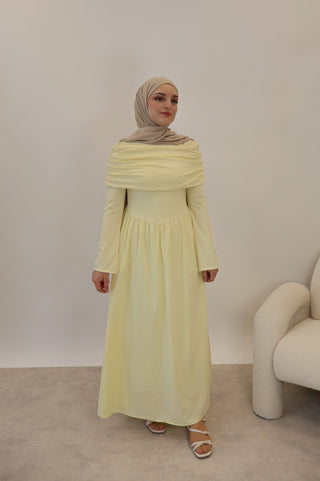 Maxi Kleid Gelb
