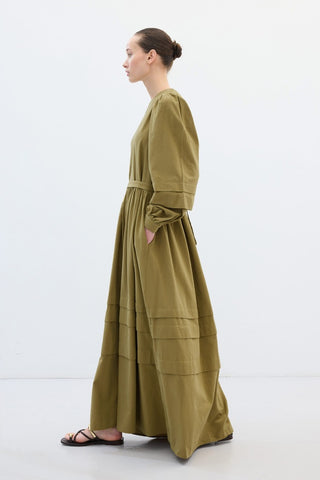 Mihrimah Kleid Olive 143