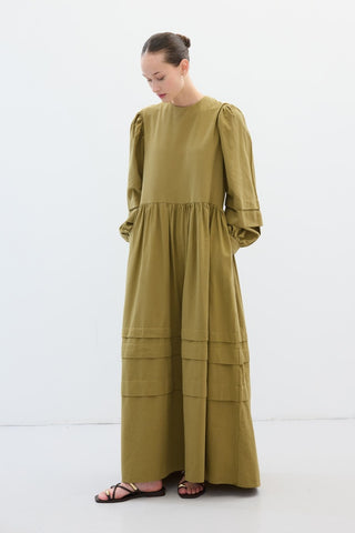 Mihrimah Kleid Olive 143