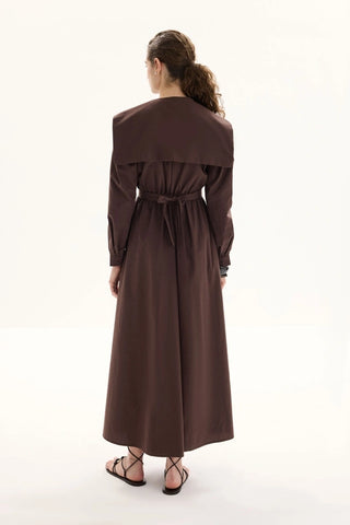 Denizci Kleid Braun