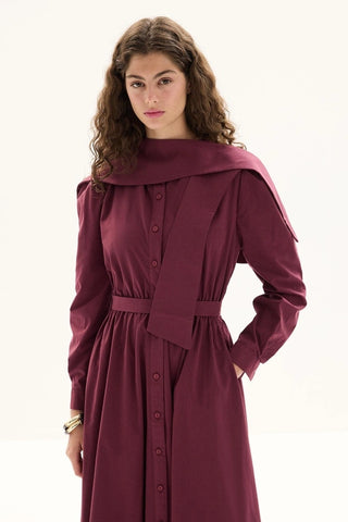 Denizci Kleid Bordo