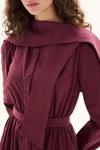 Denizci Kleid Bordo