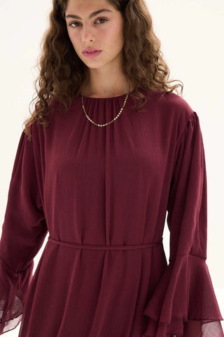 Lidya Kleid Bordo