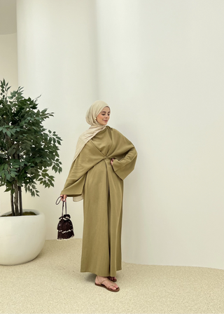 Rose Kleid Olive