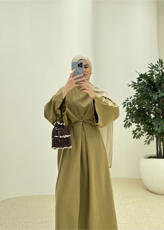 Rose Kleid Olive