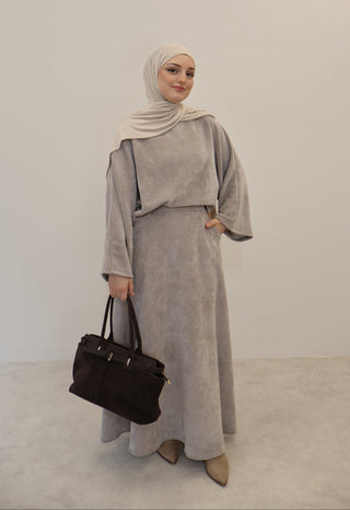 Liva Zwei-Teiler Taupe