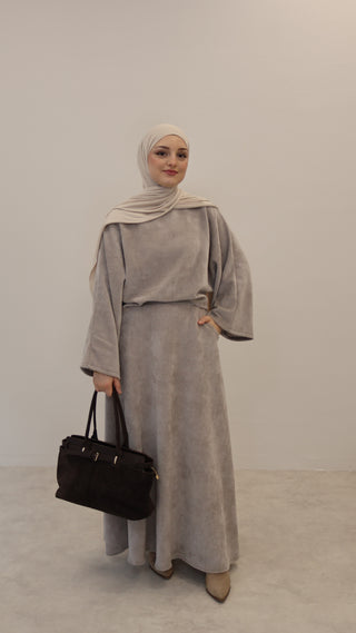 Liva Zwei-Teiler Taupe