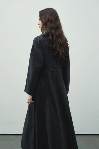 Hifa Jeanskleid Antrazhit