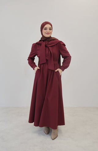 Denizci Kleid Bordo
