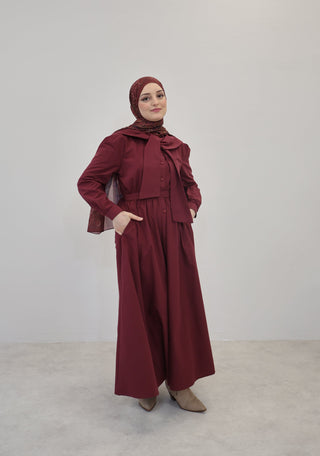 Denizci Kleid Bordo