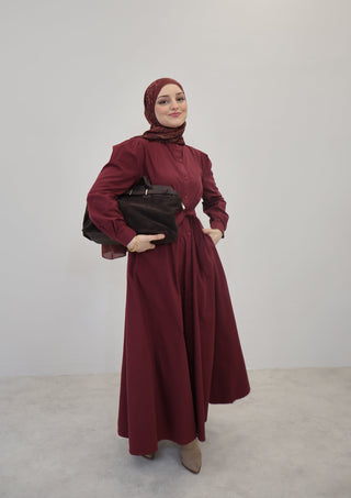 Denizci Kleid Bordo