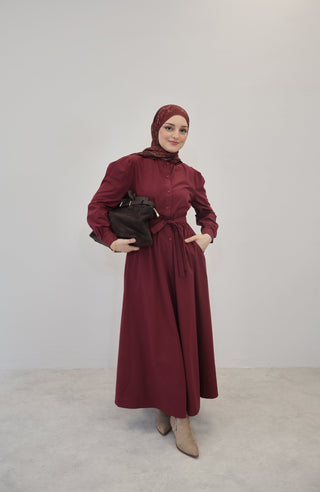Denizci Kleid Bordo