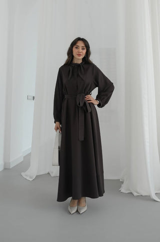 Defne Kleid Braun