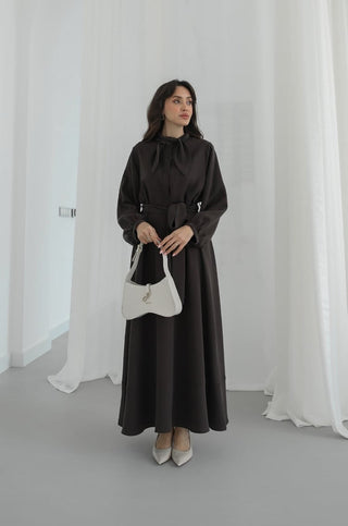 Defne Kleid Braun