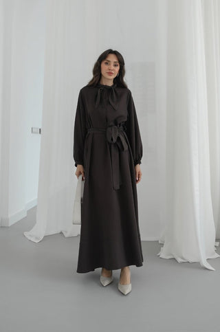 Defne Kleid Braun