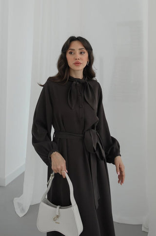 Defne Kleid Braun
